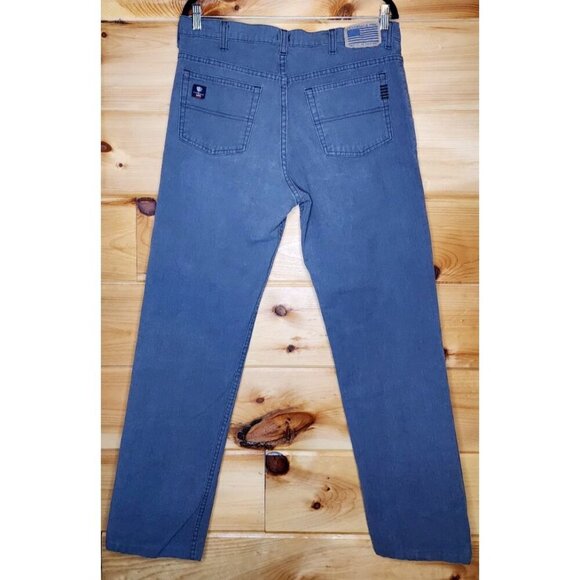Tyndale Versa Mens FR Arc-Rated Jeans Size 34 Grey USA Made - Picture 12 of 12